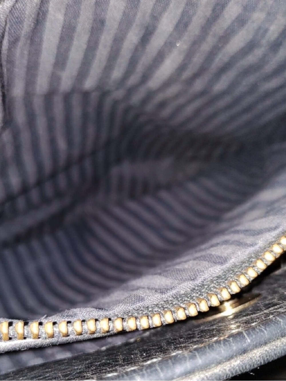 Vintage Coach Sonoma Black Pebbled Leather Shoulder/Crossbody Bag #4924 - Picture 4 of 6